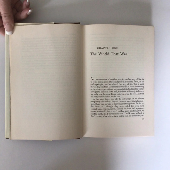 The Mountain People by Colin M. Turnbull Hardcover Book - Picture 8 of 15